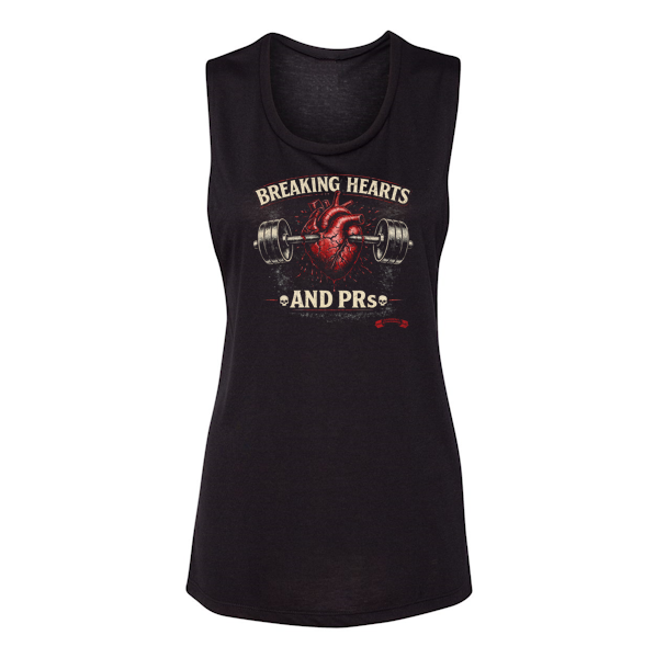 Breaking Hearts & PRs- Women's Muscle Tank