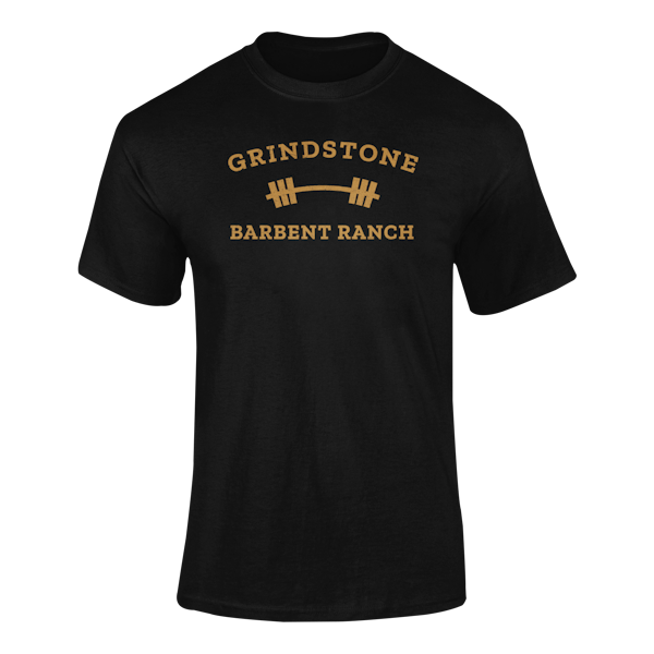 Grindstone Barbent Ranch T-Shirt - Mens Short Sleeve Tee Shirt - Barbent Fitness