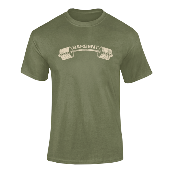 Barbent LFT HVY SHT Tee t-shirt green gym