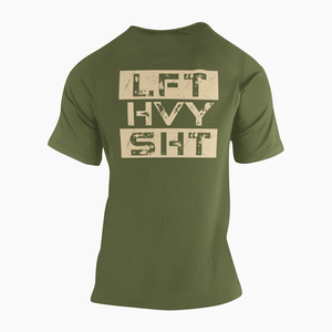 Barbent LFT HVY SHT Tee t-shirt green gym