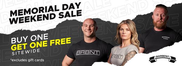 Barbent Memorial Weekend Sale Buy One Get One Free on the entire store
