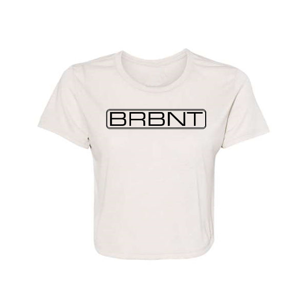 BRBNT Crop T-Shirt - Barbent Fitness - Crop Top Cropped Tee Shirt