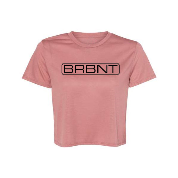 BRBNT Crop T-Shirt - Barbent Fitness - Crop Top Cropped Tee Shirt