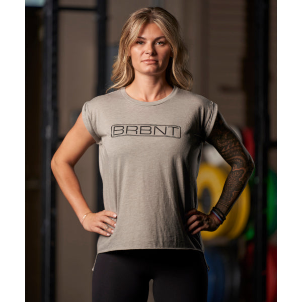 BRBNT Muscle Tee - Women's Flowy Muscle Tee - Barbent Fitness