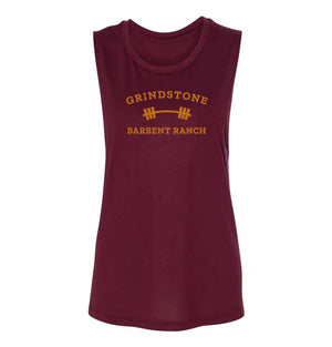 Grindstone Muscle Tank - Ladies Muscle Tank Top - Barbent Fitness