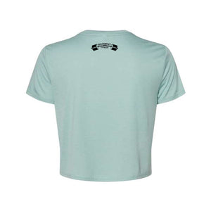 LFT HVY SHT Crop T-Shirt - Cropped Tee Shirt - Barbent Fitness