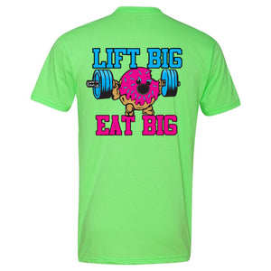 Lift Big Eat Big T-Shirt - Mens Short Sleeve Tee Shirt - Barbent Fitness